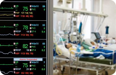 Patients monitoring in ICU