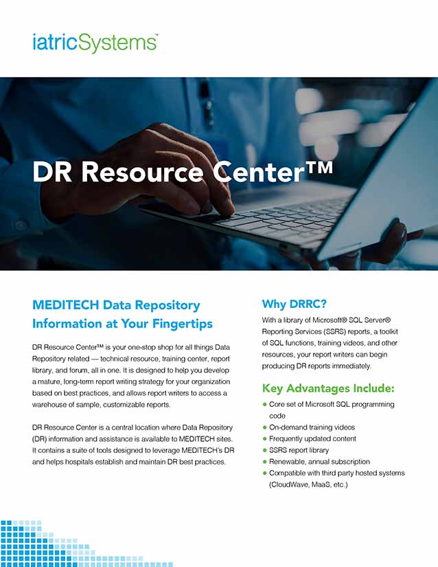 Brochure thumbnail for the DR Resource Center