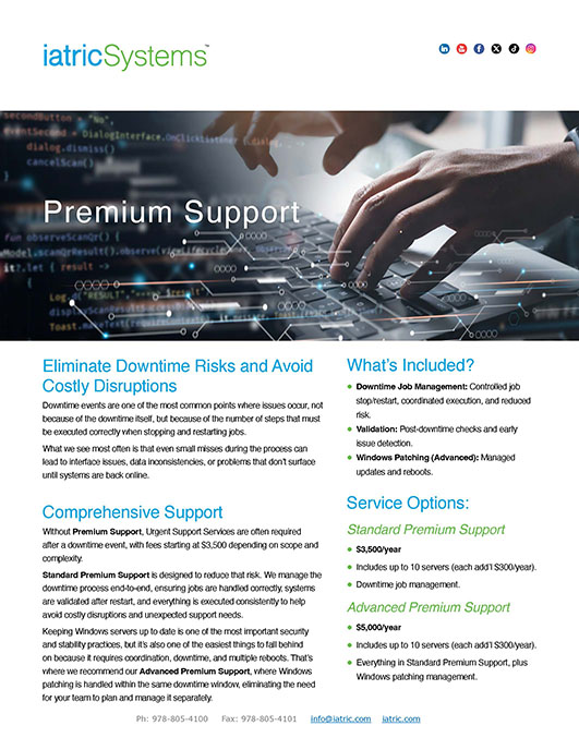 thumbnail of premium support brochure